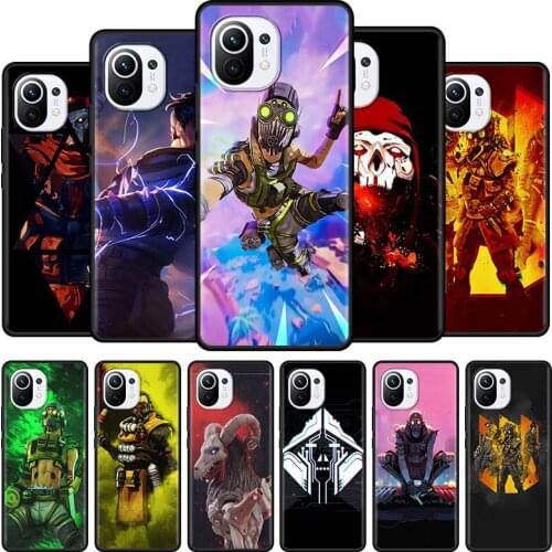 Apex Legends Game Silicone Phone Case For Xiaomi Mi 11 Ultra 11X Pro 11i 10S Note 10 10T Lite 5G 9T Luxury Back Cover Shell