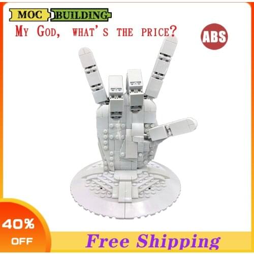 365PCS Palm Model Building Blocks Moc Brick Kid Gift And Educational Toys For Children