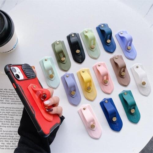 Universal Popular Wrist Band Phone Holder Stand for iPhone Finger Ring Strap Bracket Grip Tok Support Telephone Socket