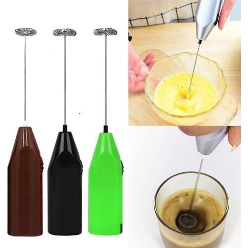 Milk Drink Coffee Whisk Mixer Electric Egg Beater Frother Foamer Mini Handle Stirrer Practical Kitchen Cooking Tool Gadget
