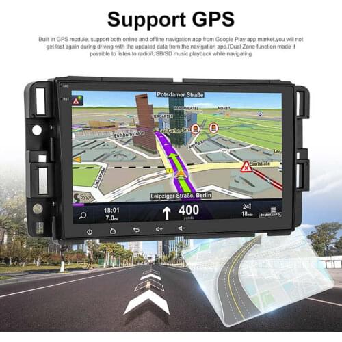 8in Navigator GPS Bluetooth WiFi Player 1+16GB for Android 10.1 Fit for Chevrolet Avalanche/Express New