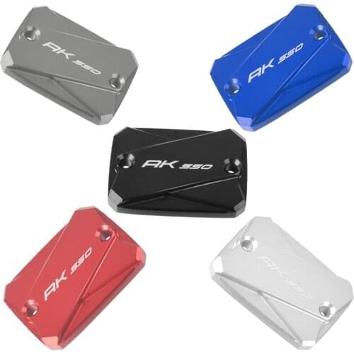 Motorcycle Accessories CNC Aluminum Front Rear Brake Fluid Reservoir Cap Cover For KYMCO AK550 AK 550 2017 2018 Cylinder Cover