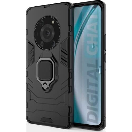 For Huawei Honor Magic 3 Pro Case Luxury Ring Back Cover Stand Armor ShockProof Case For Huawei Honor Magic 3Pro Phone Cases