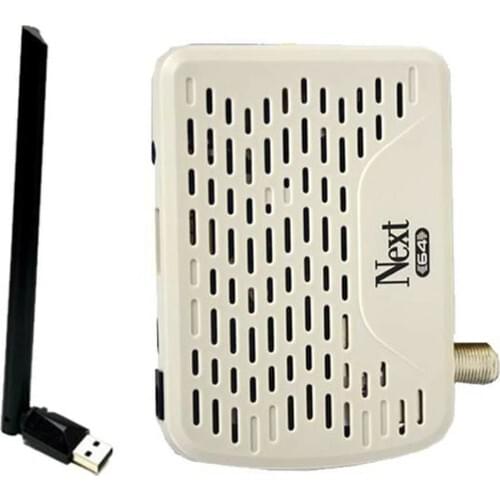 Next 64 Hd Vallate Satellite Receiver + Wifi Receiver
