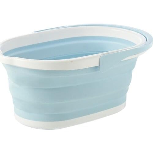 Baby Folding Portable Shower Bathtub Pet Pool Foldable Household Rectangular Thickened Plastic Foot Spa Mop Water Storage Bucket