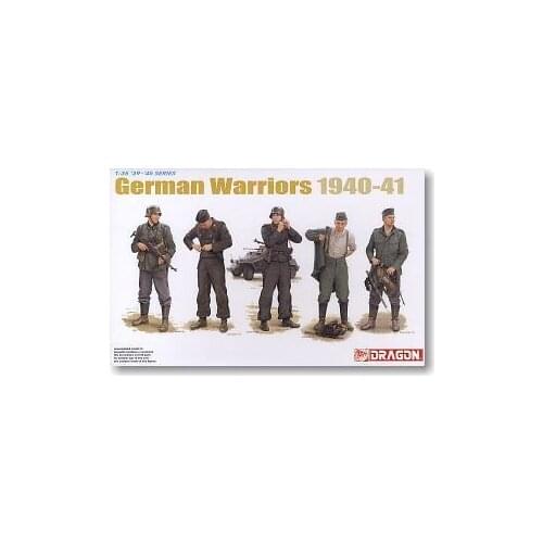 1/35 scale model Dragon 6574 German Warriors 1940-41