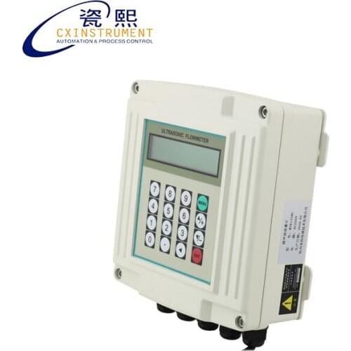 Wall mounted Ultrasonic water flow meter With DN15~DN100 Test Range and IP65 Protect grade Low cost ultrasonic flow meter