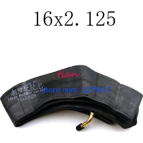 NEW Hot Sale Good Quality 16 X 2.125 Inner Tube Fits Many Gas Electric Scooters,electric Bicycle and E-Bike 16x2.125 Tire