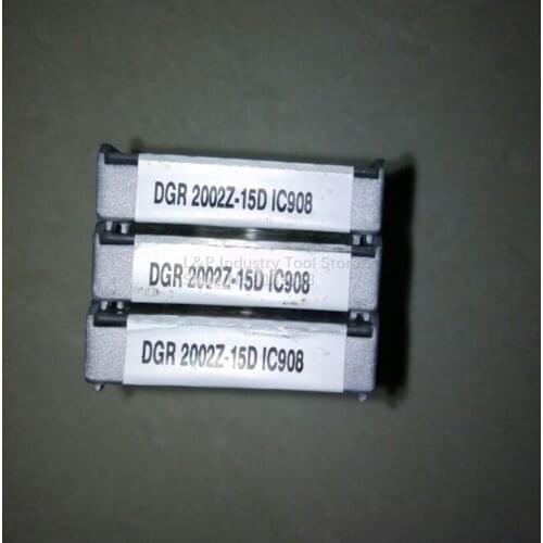 New Original ISCAR Inspected DGR2002Z-15D IC908 Carbide Inserts DGR 2002Z-15D IC908 Grooving Tool Good Quality Lathe Blades