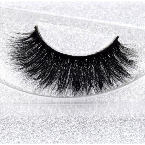 Visofree 3D Real Mink Black Lashes Thick False Eyelashes Fake Eye Extensions Makeup Tools Beauty Glitter Packing D105