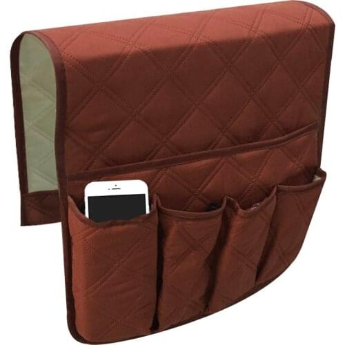 Waterproof Sofa Remote Control Armrest Storage Bag Housekeeping Non-slip Sofas Arm Mobile Phones Magazine Sundries Organizer