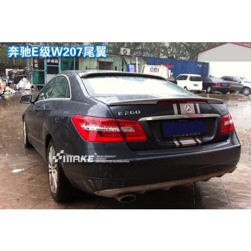 Fit for Mercedes-Benz 207 E200 E260 E350 COUPE carbon fiber rear spoiler rear wing