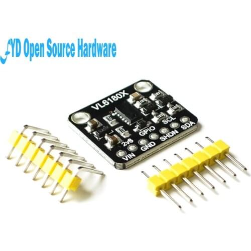 1PCS VL6180 VL6180X Range Finder Optical Ranging Sensor Module for Arduino I2C Interface 3.3V 5V gesture recognition for Arduino
