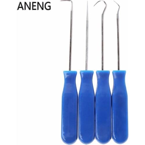 4Pcs Car Pick and Hook Set O Ring Oil Seal Gasket Puller Remover Craft Hand Tool