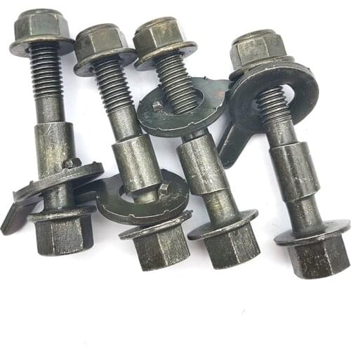4PCS Wheel Alignment Camber Bolt Eccentric Screw 12mm Car Tire Repair Part Tool
