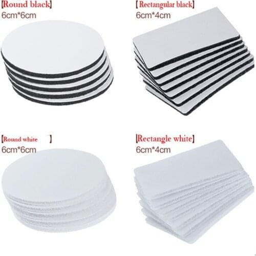 5/10Pairs/lot 60mm Strong Self Adhesive Fastener Dots Stickers velcros adhesive tape For Bed Sheet Sofa Mat Carpet Anti Slip Mat