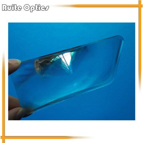 73x112mm Optical PMMA Plastic Fresnel Lens Solar Focal Length 100mm for DIY Projector,Plane Magnifier,solar concentrator