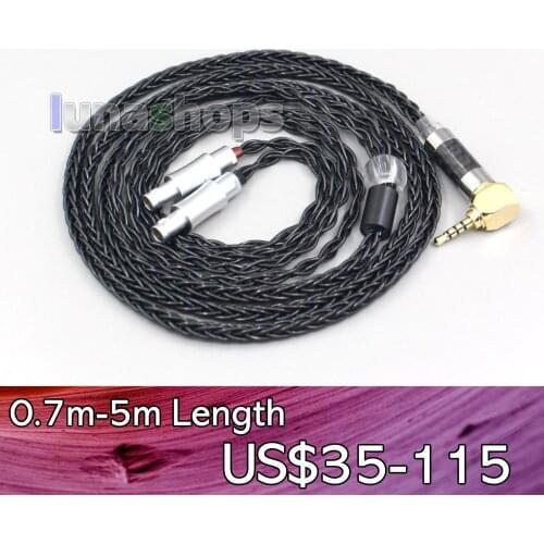 LN006423 8 Core Headphone Earphone Cable For Sennheiser HD800 HD800s HD820s HD820 Enigma Acoustics Dharma D1000