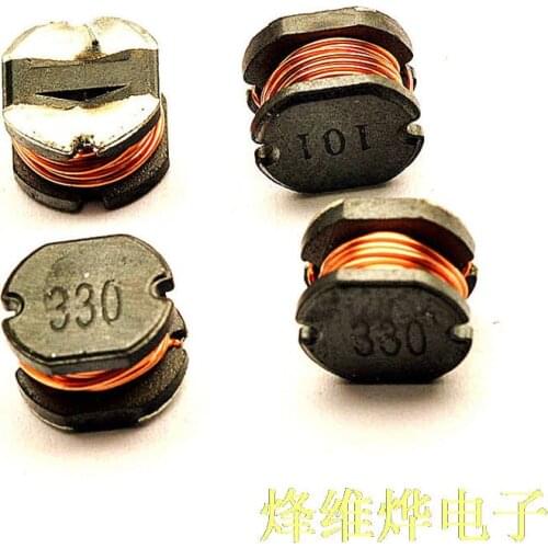 Free shipping SMD power inductors CD75 33UH word mark 330 ( 50 )