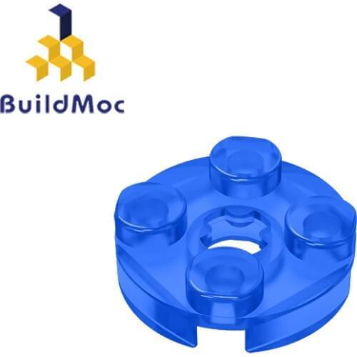 BuildMOC Compatible 4032 2x2 Assembles Particles For Building Blocks Parts DIY LOGO Educational Crea