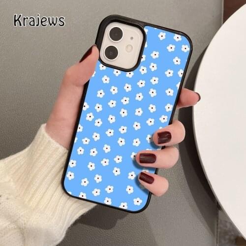 Krajews Blossom Flowers coque Phone Case for iPhone 12 mini 5 6S 7 8 PLUS X XS XR 11 PRO MAX SE 2020 Back Cover Funda Shell
