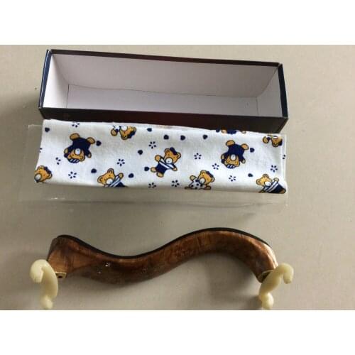 Birds' eye wood violin parts 4/4 size shoulder rest