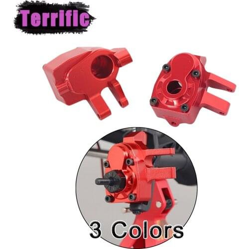 Metal Front Rear Axle Steering Knuckles Housing Portal Cover for Capra F9 Axial SCX10 III AXI03007 AR45 Axle