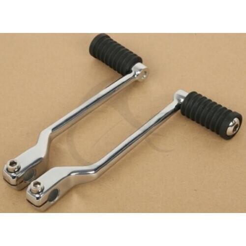 Motorcycle Left Front & Rear Heel Toe Shift Shifter Lever Pedal For Harley Touring FL Softail 1988-Up Trike 2008-later New