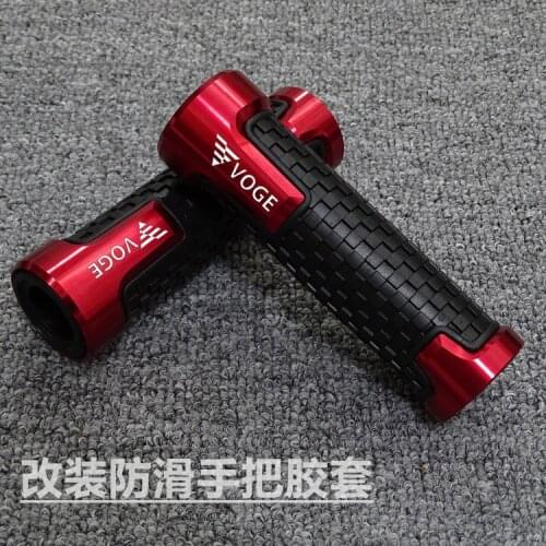 Motorcycle Throttle Grips Apply for Loncin Voge 300r 300rr 200ac 300ac 500r Modified Handle Rubber Sleeve
