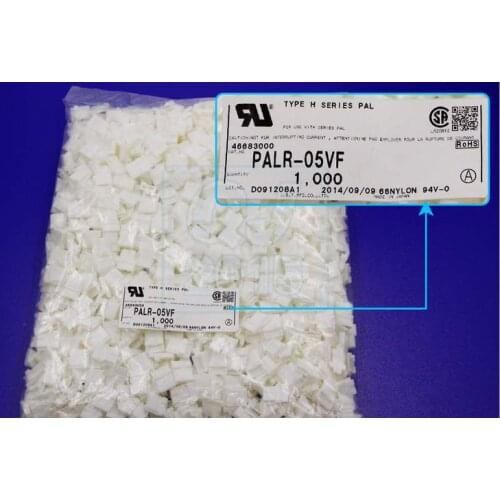 PALR-05VF CONN HOUSING PAL 5POS 2MM WHITE Connectors terminals housing 100% new and original parts