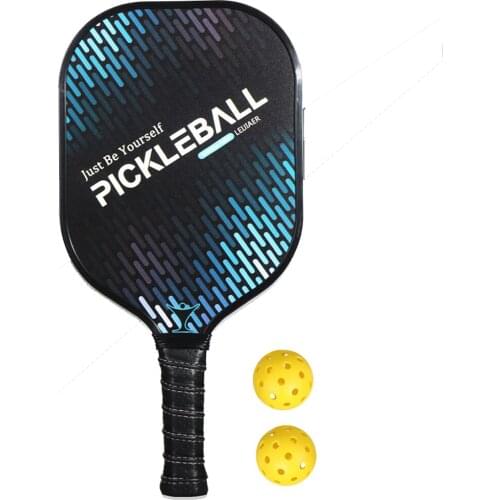 Professional Carbon Fiber Beach Tennis Racket Soft Honeycomb Surface Tennis Pickleballpaddle With Bag For Adult -40