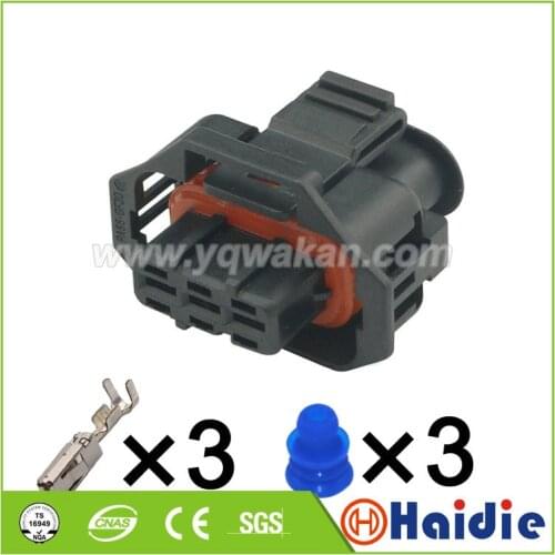 Free shipping 5sets 3pin Ford Falcon BA / BF Aux XR6 Turbo housing plug connector 1 928 403 968 1928403968