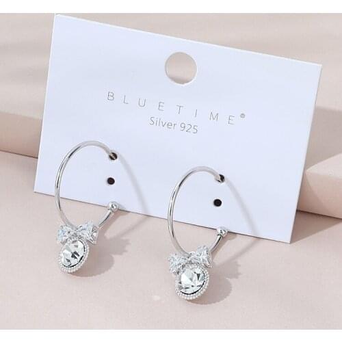 TONGKWOK Bohemia Exaggeration Dangle Earrings For Women Silk Thread Tassel Metal Long Chandelier Earrings #144531