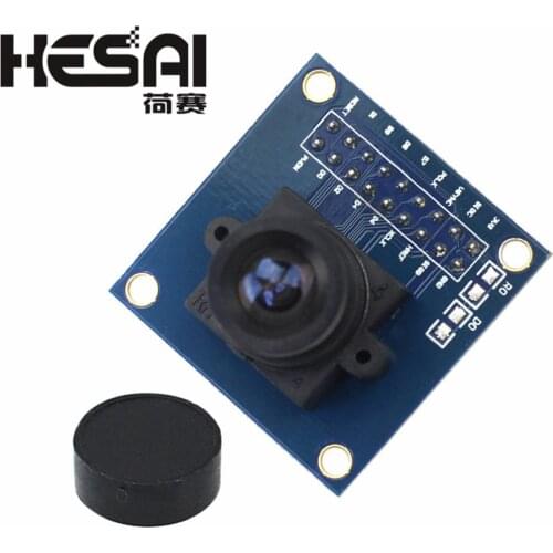 Smart Electronics OV7670 300KP VGA Camera Module and OV7670 Acrylic Bracket Plastic Case for arduino DIY KIT