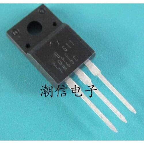 10cps 7N65C FQPF7N65C 7A 650V
