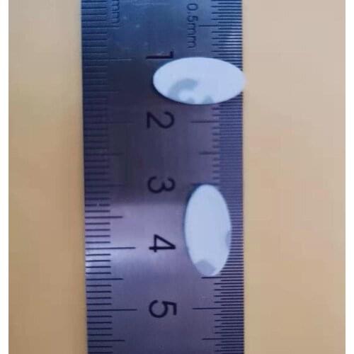 7.2mm 14.3mm oval metal aluminum car key sticker emblem logo symbol for hyundai kia remote case fob cover