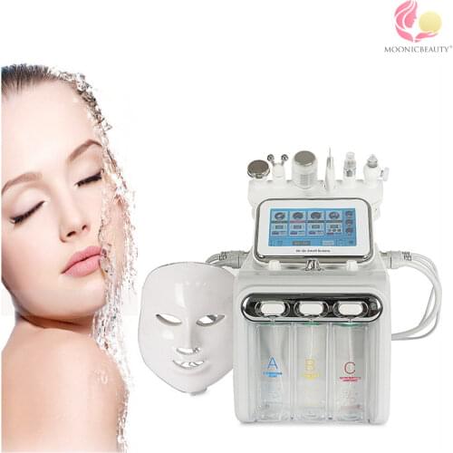 7 In 1 H2O2 Water Oxygen Jet Peel Hydro Beauty Skin Cleansing Hydro Dermabrasion Facial Machine Water Aqua Peeling