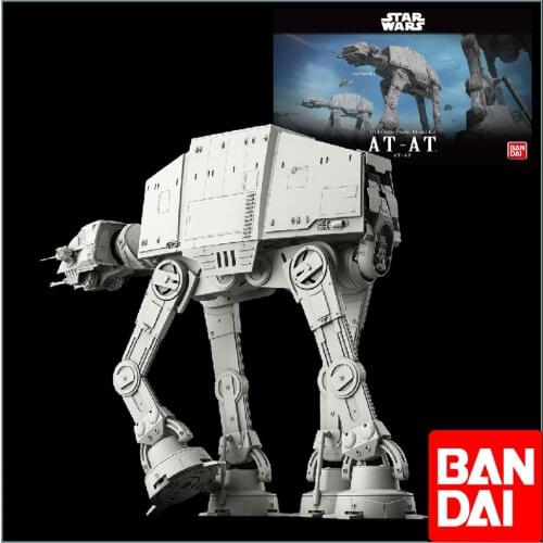 Bandai Star Wars 1/144 AT-AT All Terrain Armored Transport Anime Assembly Model Collectable Toys Birthday Present