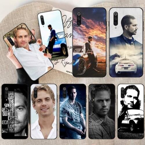 Paul Walker Phone Case for Xiaomi Mi Note 10 Lite Mi 9T Pro xiaomi 10 10 CC9 Pro 9SE