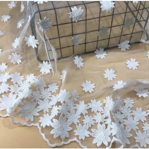 42 cm childrens clothing American mesh embroidery lace water-soluble lace Womens Accessories 3Yars/pack