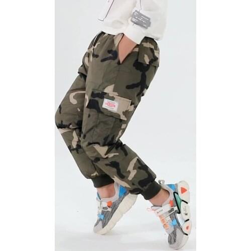 Girls Pants For Boys Down Children Pants Winter Clothes Kids Girl Clothing Boys Trousers 2018 New Casual Children Clothing