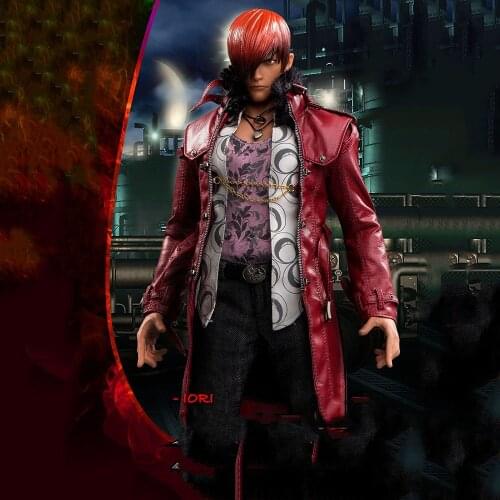 KOF-IR01 In Stock Collectible 1/6 Scale 36CM Full Set Iori Yagami Ki FIGHTERS Male Acton Figure Doll Model
