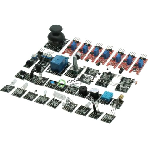 Smart electronics 37in1 37 in 1 Sensor kit XY joystick encoder relay Module DHT11 voice Laser Sensor for arduino DIY Kit