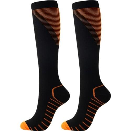 Men Women Compression Socks Calf Protector Football Running Exercise Cycling Socks Fitness Relieve High Socks new