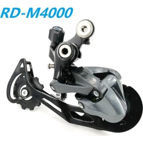 New Bicycle Transmission M4000 ALIVIO 9-speed 27-speed Finger Dial Split Finger Rear Dial Transmission Accessories Rear Deraill