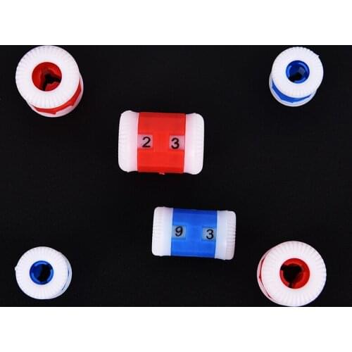 2Pcs/lot New Plastic Knitting Needles Counter Weaving Tools Plastic Knitting Tools Number Marker Tool