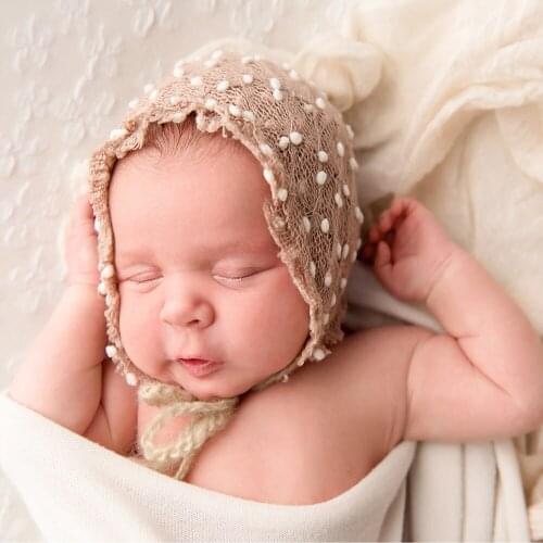 Don&Judy Newborn Baby Hat Vintage Photography Beanie Boys Girls Props Cap Kids Bonnet Infant Newborn Photography Props