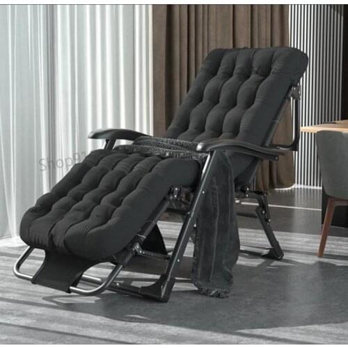 Folding Reclining Chair Office Lunch Nap Folding Bed Leisure Back Lazy Sofa Home Balcony Portable Chair
