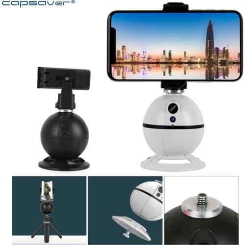 Mobile Video Stabilizers Smart Racket Tracker Phone Holder Wireless Camera Stabilizer 360 Degrees Rotatable with Stand for ILDC