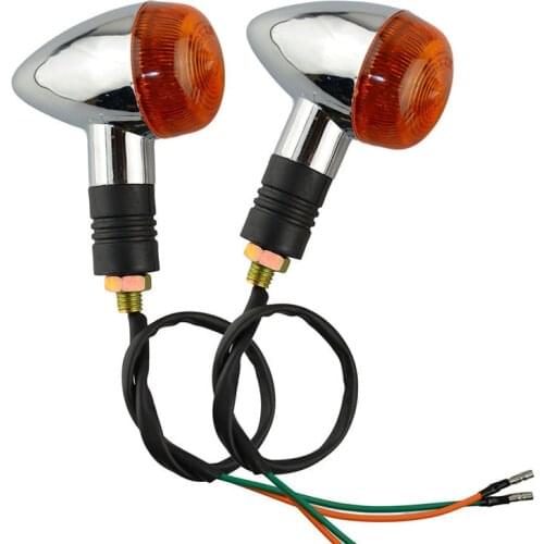 Motorcycle Turn Signal Light Indicator Lamp For Yamaha XV250 XV 250 For Suzuki GSX250 GSX400 GSX 250 400